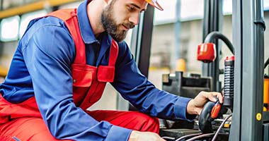 Reparația și întreținerea stivuitoarelor și utilajului depozitar